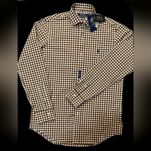 Polo Ralph Lauren Lightweight Stretch Poplin Slim Fit Shirt - Picture 1 of 5